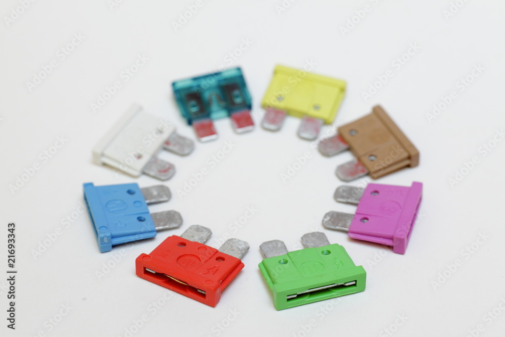 Obraz premium Autosicherungen