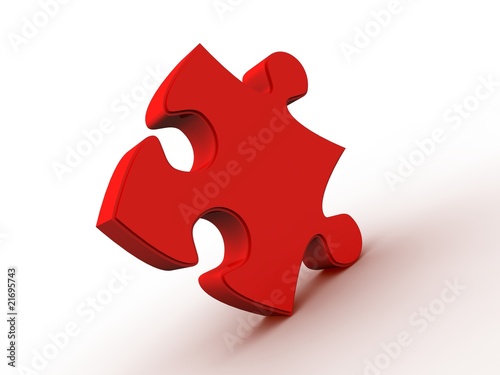 roter puzzle