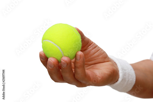 Gestenserie- Tennisball