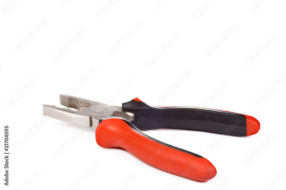 red and black pliers