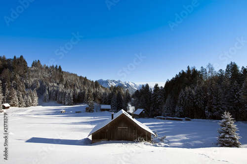 idyllic winter landscape © Creativemarc