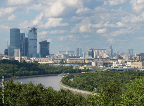 Großbaustelle Moscow-City, Moskaus Wolkenkratzer