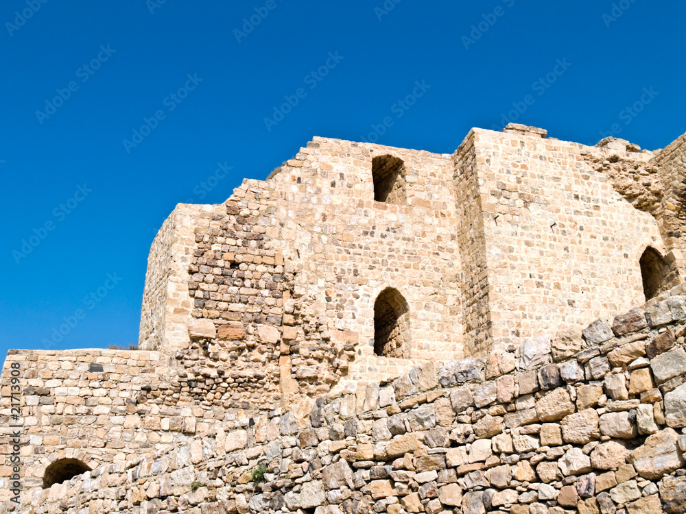 crusader castle Al - Kerak, Jordan