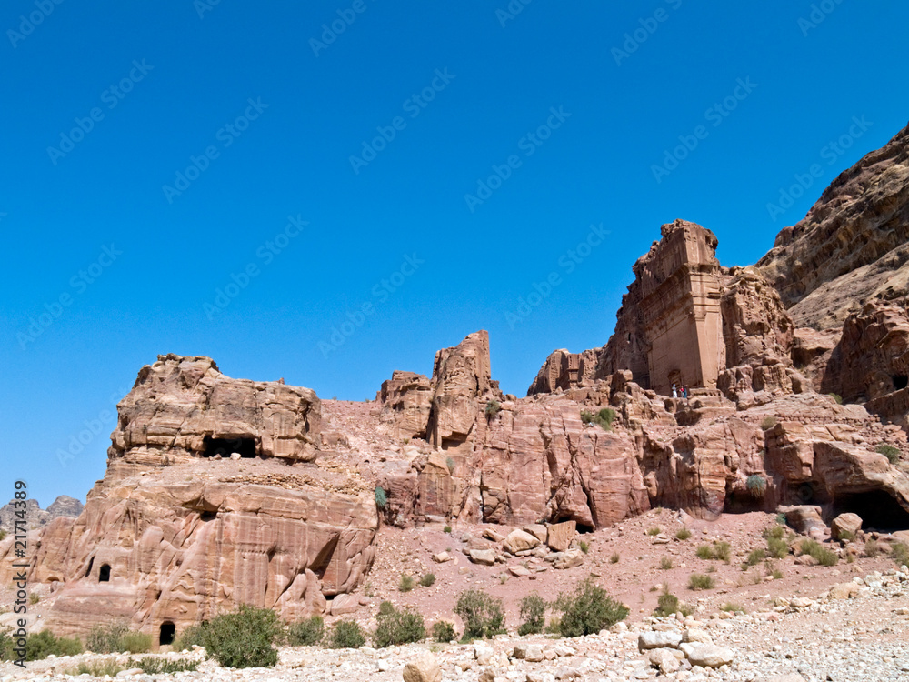 Tombs in Petra, Jordan