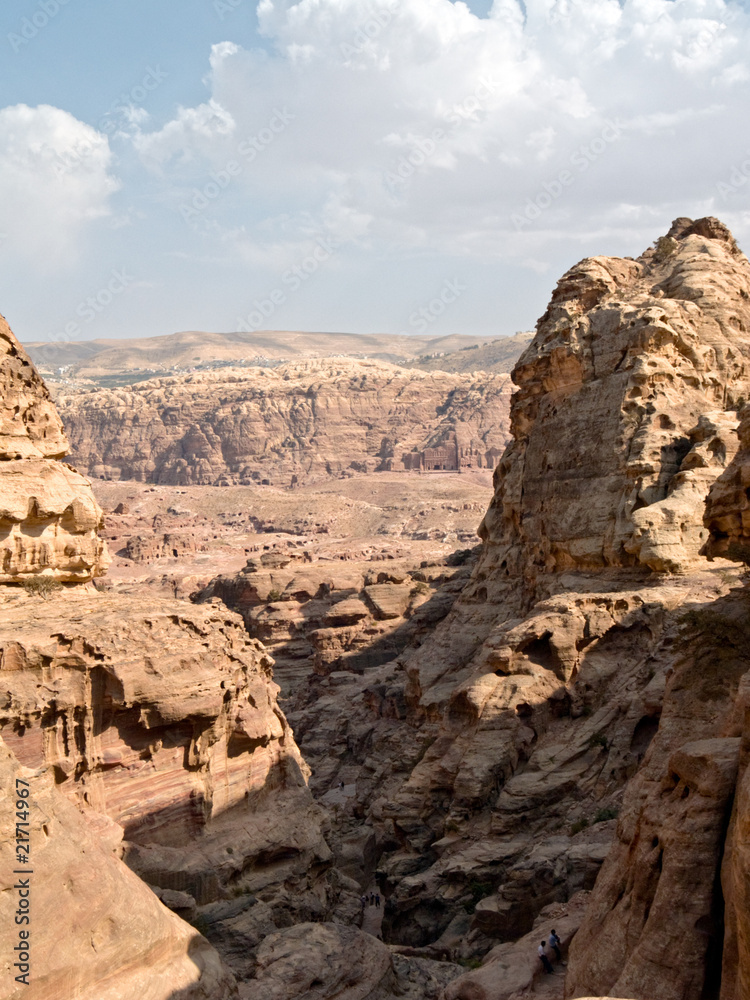 Fototapeta premium Background wall Petra, Jordan