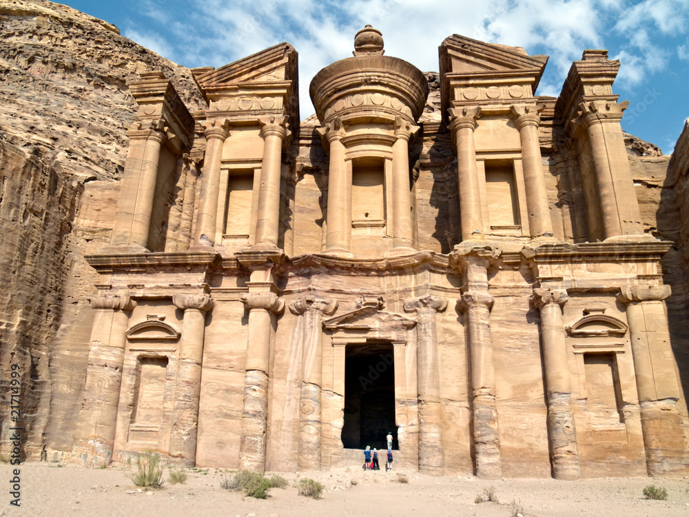 Monastery tomb - Petra,Jordan