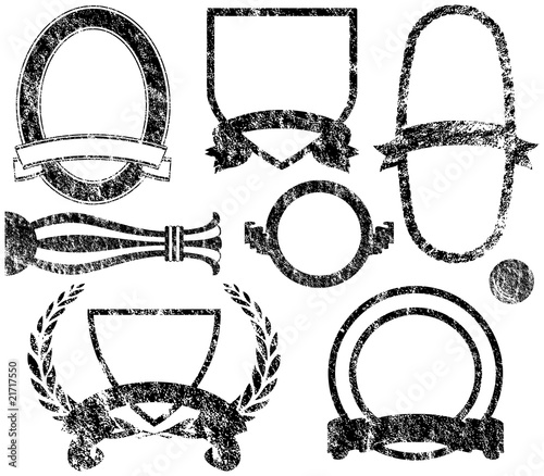 Grunge Logo Elements