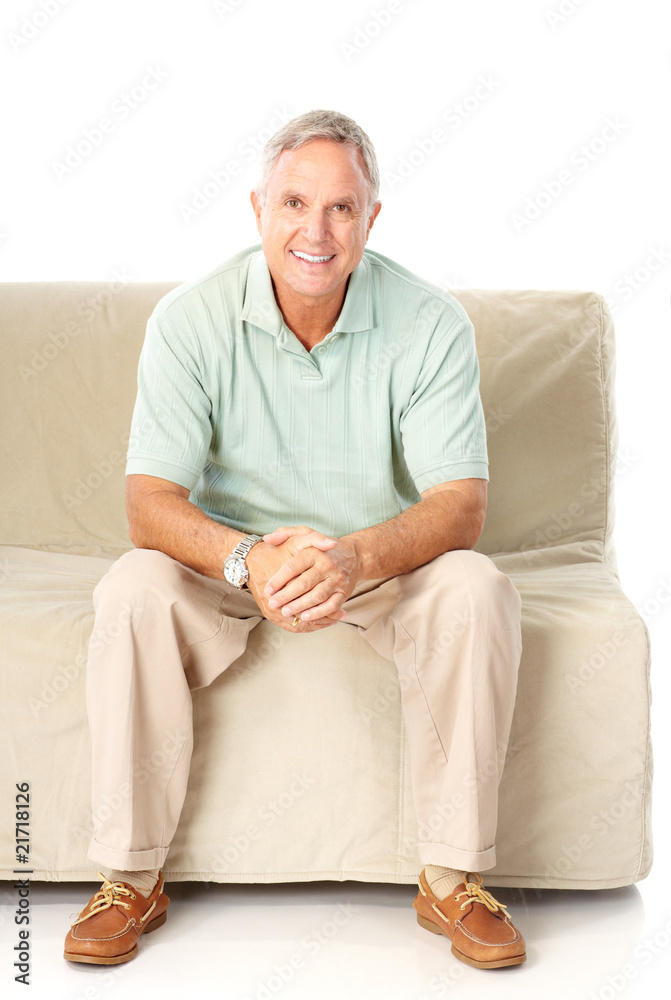 Fototapeta premium elderly man