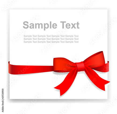 Tape and bow