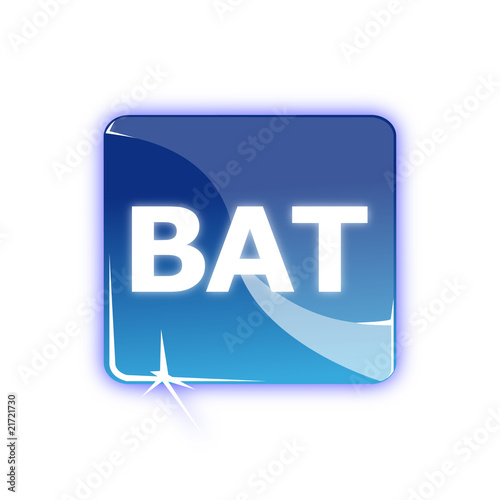 Picto extension BAT - Icon file BAT