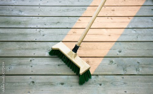Plancher bois entretien terrasse de Jardin