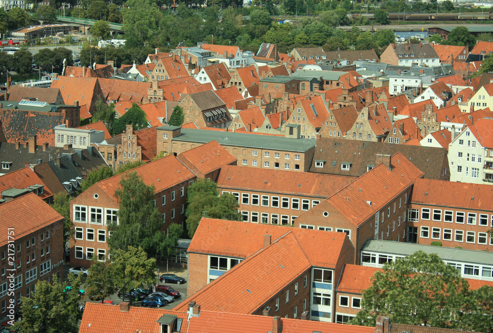Luftaufnahme Lübeck