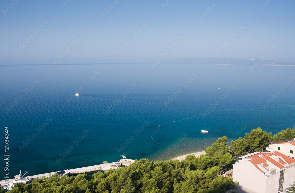 Obraz premium Resort Makarska. Croatia