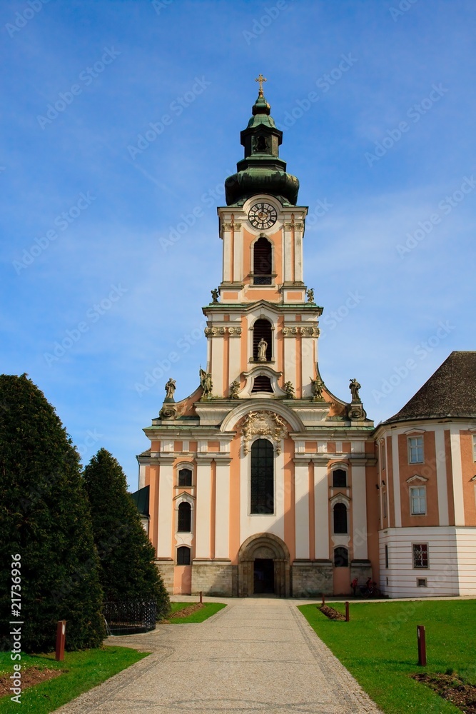 Baroque monastery, Wilhering, Upper Austria