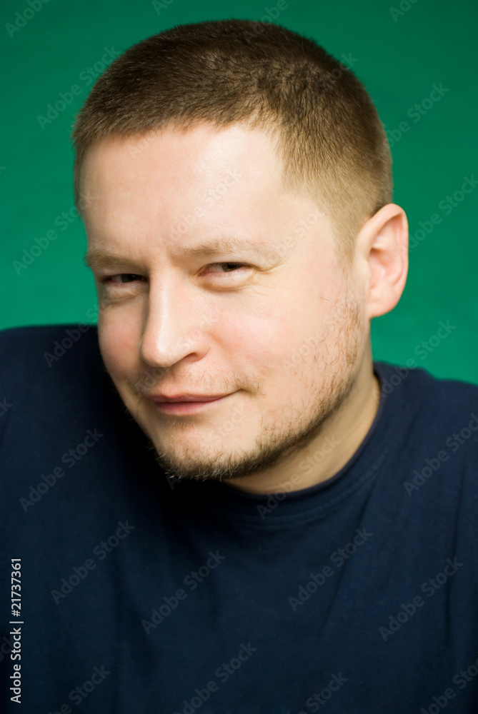 Fototapeta premium Portrait of the man