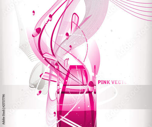 Pink vector backgorund