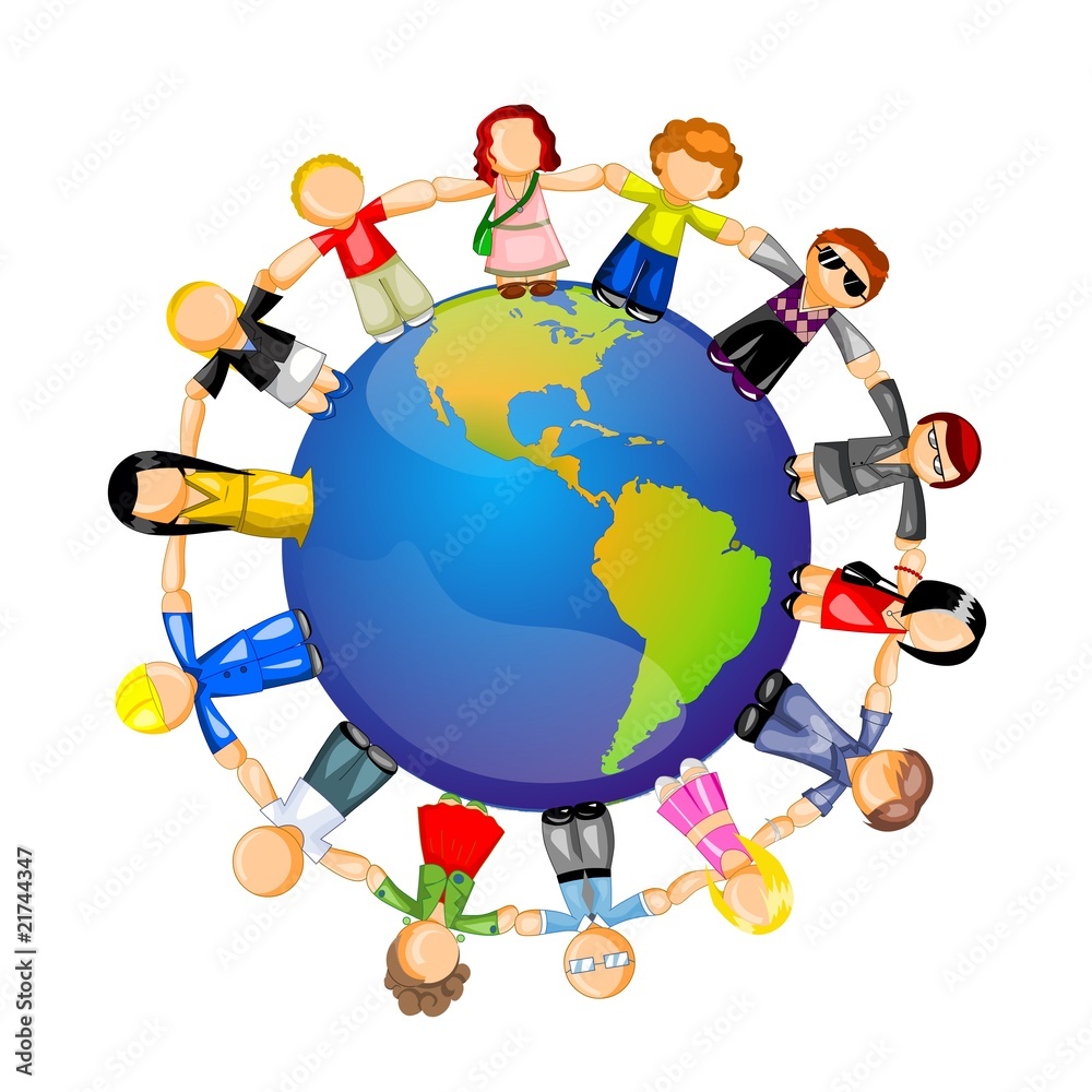 People of different professions around the world People of different professions around the world