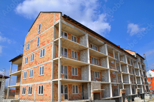 Apartment building under construction
