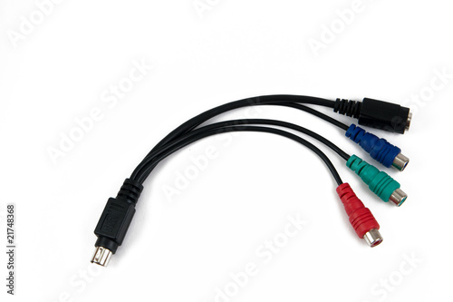 vga component cable adaptor