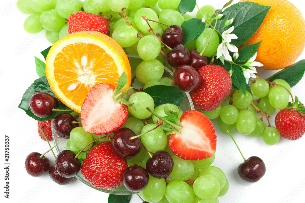 Still-life of fresh fruit Still-life of fresh fruit