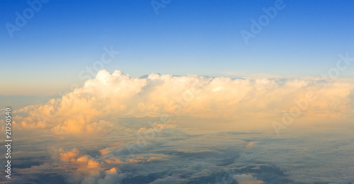 clouds - view from plane