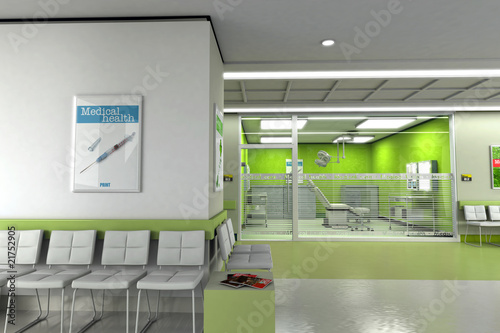 Clinic waiting room