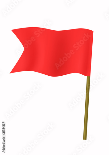Red small flag