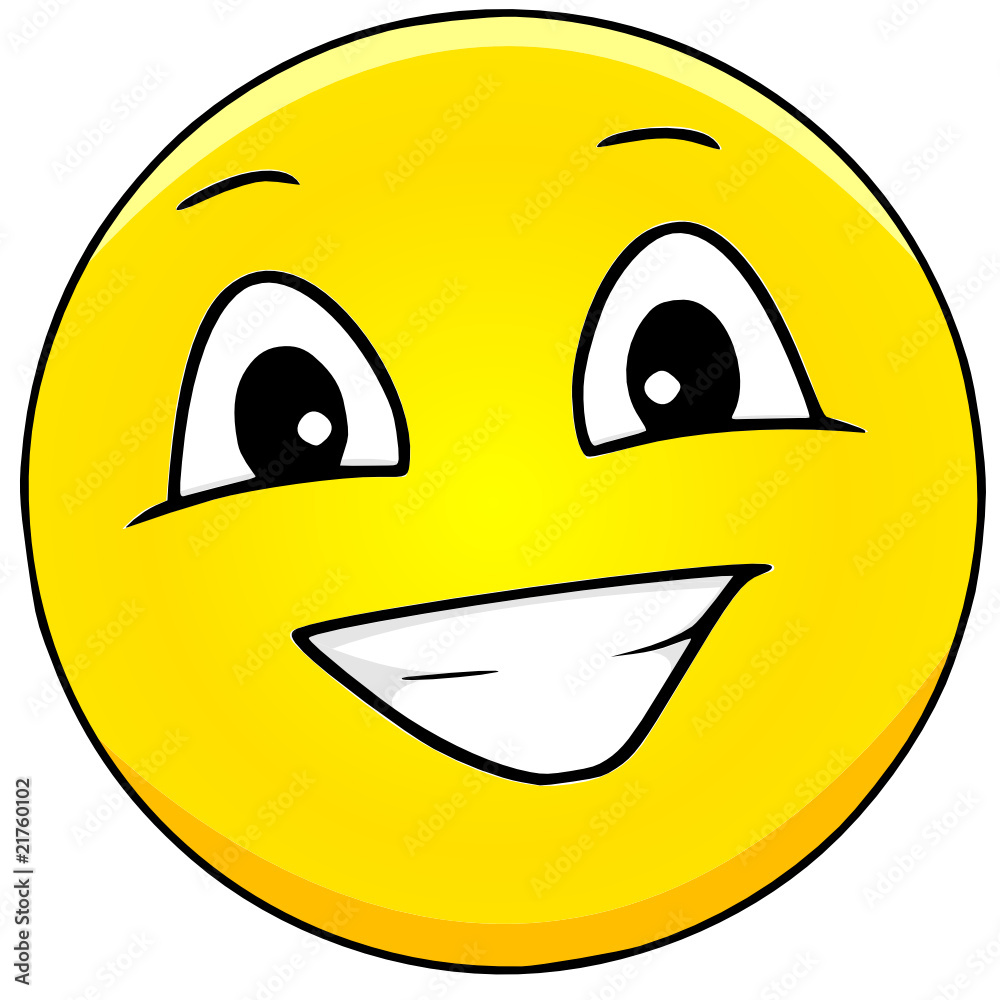 Fototapeta premium happy smiley