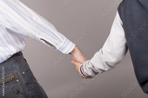 parental handshake