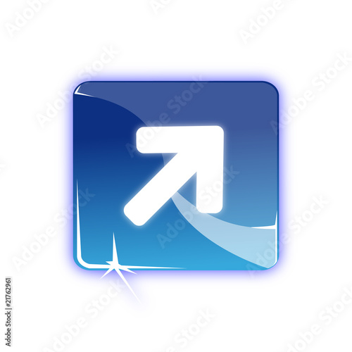 Picto fleche haut droite - Icon arrow