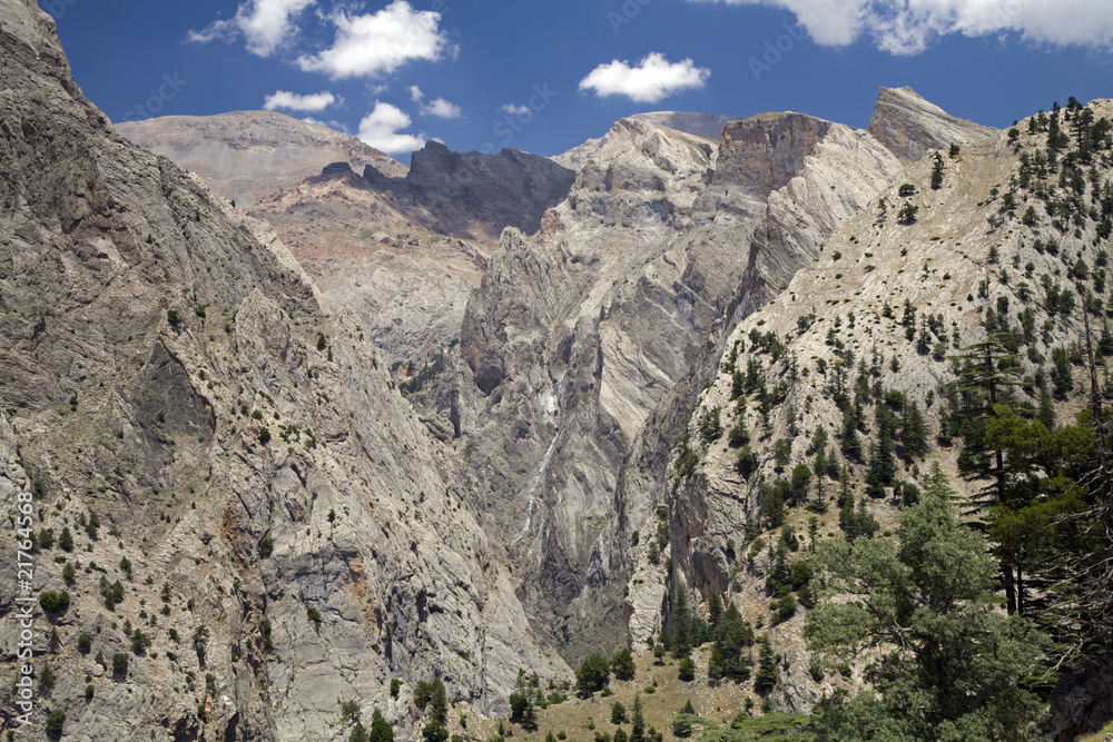 Scenic view of Taurus Mountains