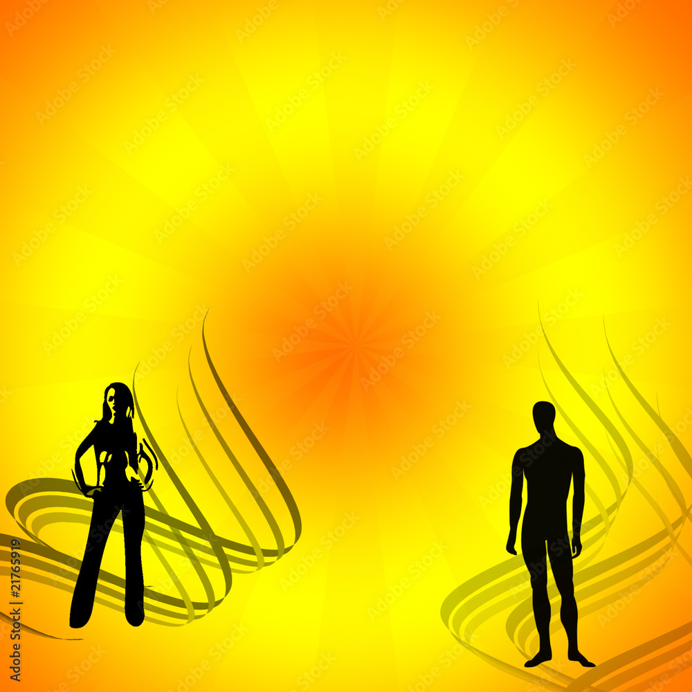 Fototapeta premium Eden sunrise