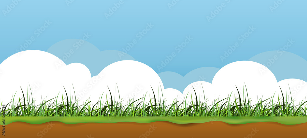 Obraz premium web page natural banner