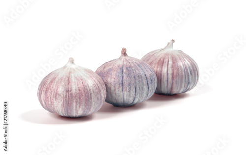 Three heads of garlic