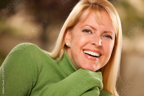 Attractive Brown Eyed Woman...