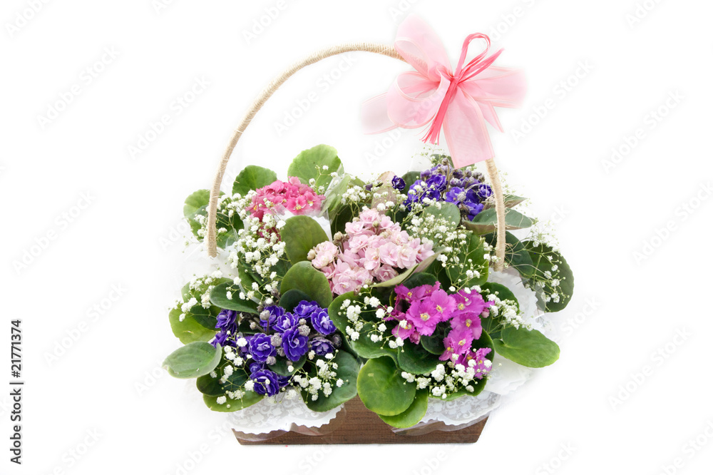 classy flower basket classy flower basket