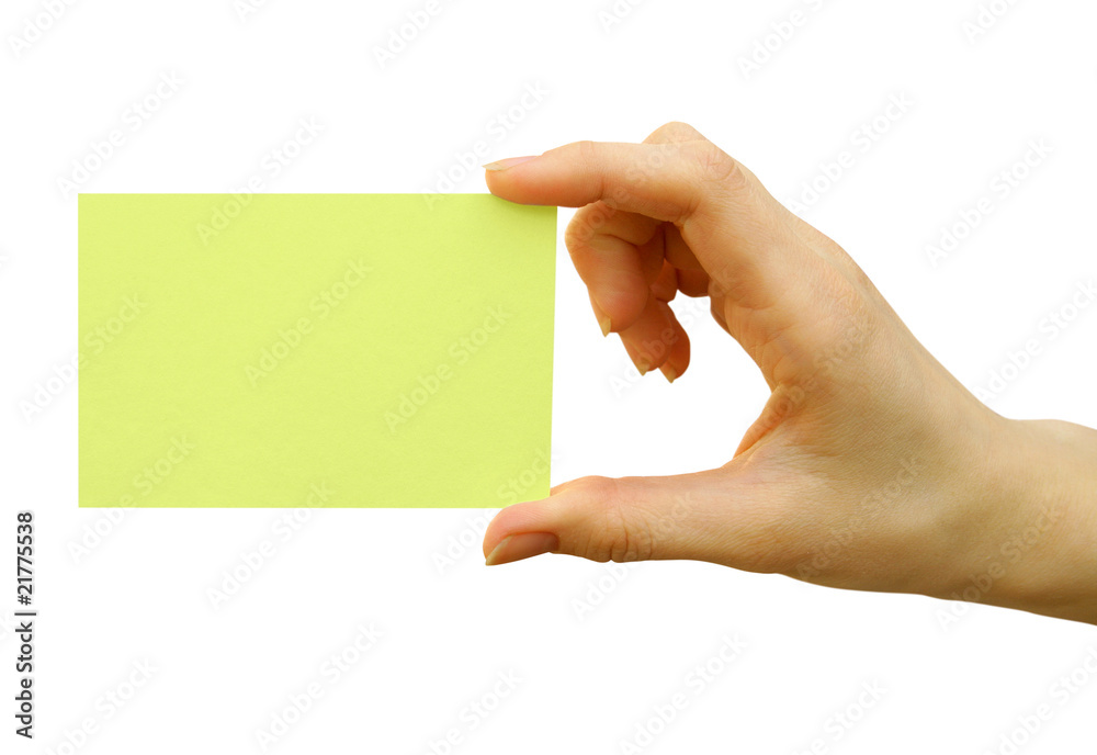 Obraz premium card blank