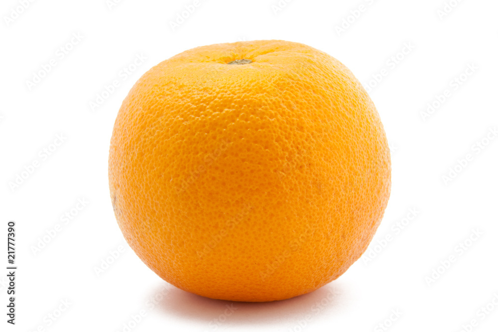 Ripe oranges isolated on white background Ripe oranges isolated on white background