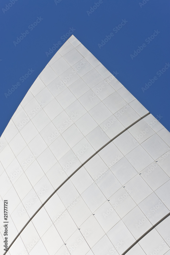 The Roof Apex of Modern Architecture Building