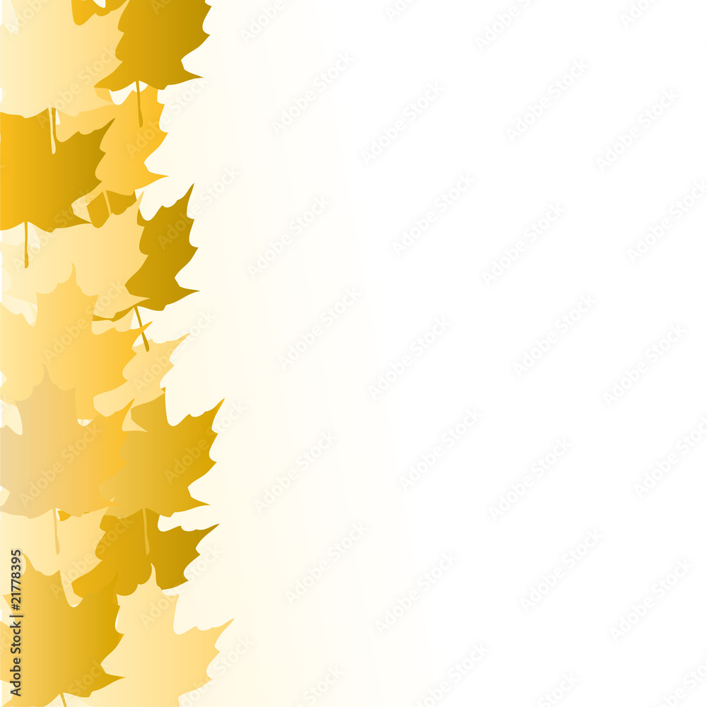 multicolored dried autumn leaves background. autumn vector
