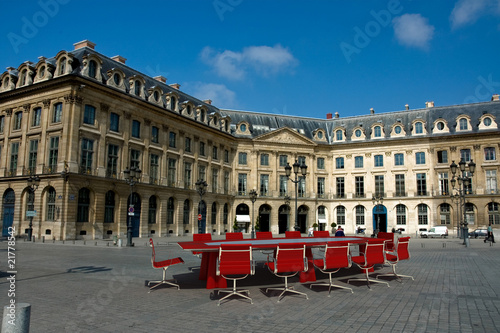 Meeting in Place Vendome, P...