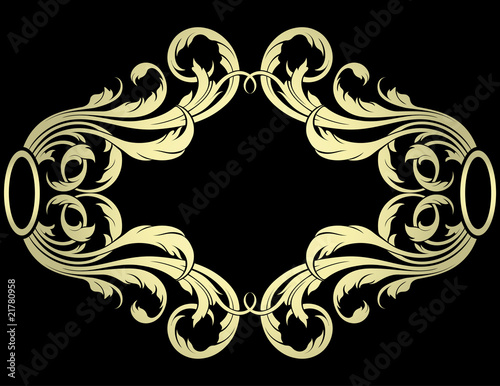 ornate banner
