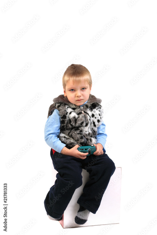 sad child boy isolated on the white sad child boy isolated on the white