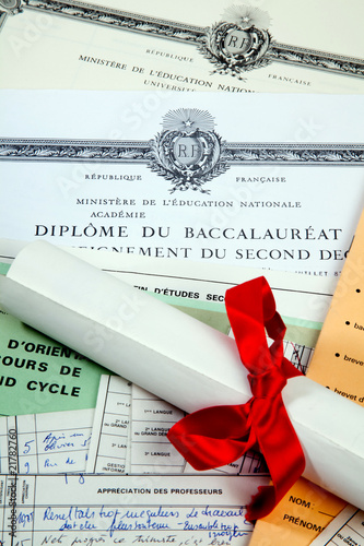 Photos Etudes et diplôme baccalauréat