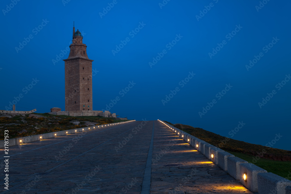 Torre de Hercules, A Coruña, Galicia, Spain