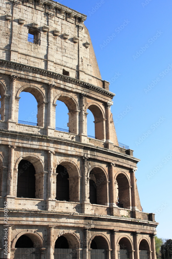 Fototapeta premium Colosseum - close-up