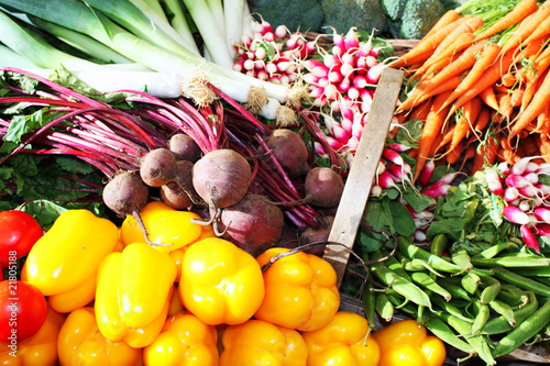 Fresh vegetables