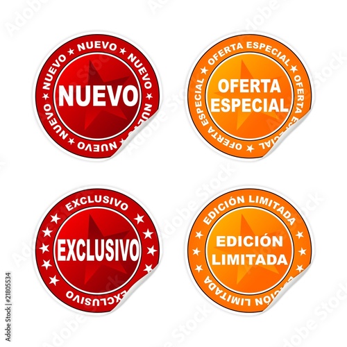 ETIQUETAS VECTOR