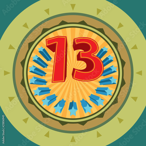 Lucky 13 th Number