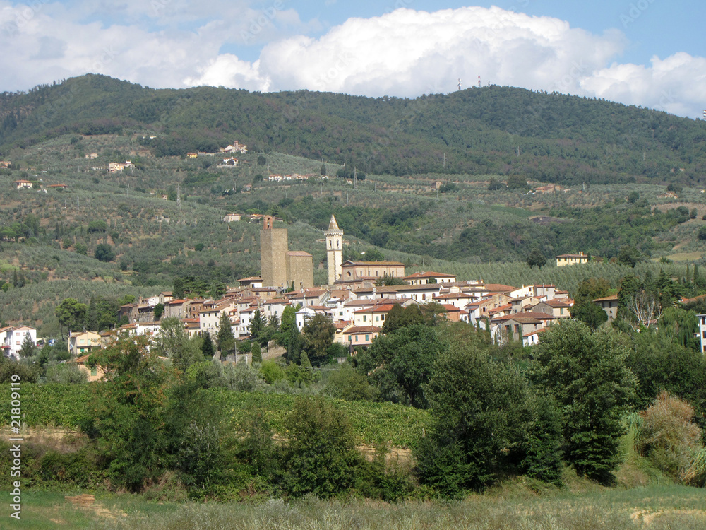 Vinci - a small town in Tuscany